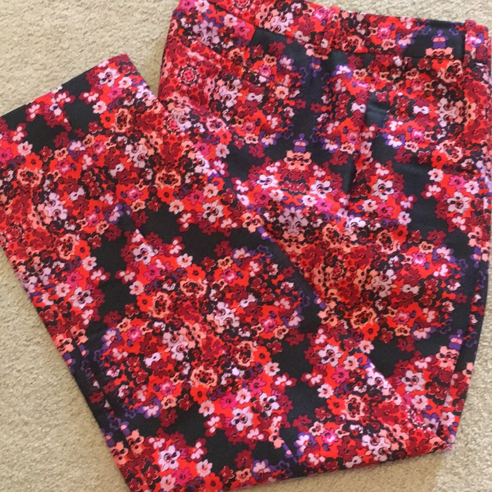 JCREW COLLECTION Silk Cafe Capris (8)